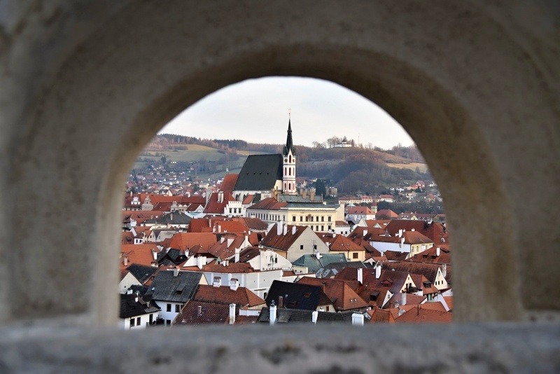 Český Krumlov, kostel sv. Víta